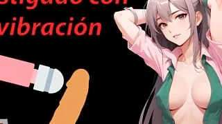 Spanish Interactive JOI hentai audio. Putting vibration on your cock to fuck you for cheating.
