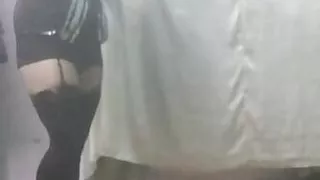 Ola Sharaf, a prostitute, calls the electricity to repair the private television