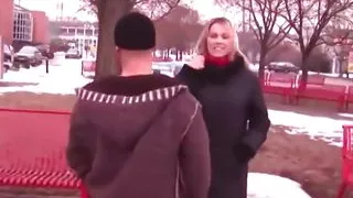 The Perfect Tits of a Horny Blonde Are All You Need to Enjoy This Ride.