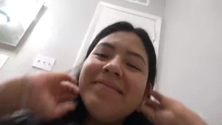 Teen 18+ Girl I Fuck Her In The Bathroom Finished Inside Her Little Pussy