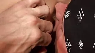 The Cute Blonde Moans Loudly as the Guy Drills Her Hole in a Cowgirl Position