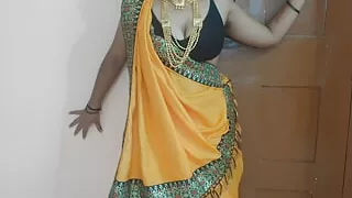 Rajashthani village bhabhi danceing nude in her room
