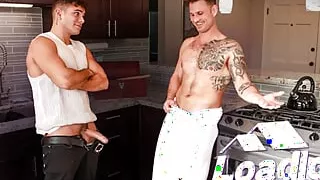 Horny Bitch Cheats wt Hot Landlord - Blain O'Connor, Damian Night - NextDoorStudios