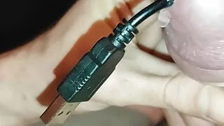 Masturbating with a tube until I