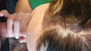 Amazing blowjob makes her cum 4 times and me once