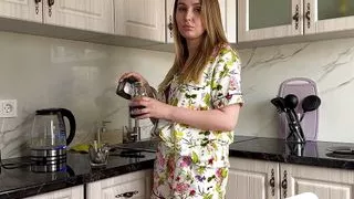 The Stepmother Did Not Refuse Hard Sex with Her Stepson on Her Husband's Bed