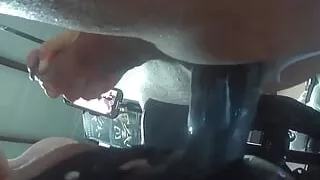 Strap on Stories- 455 a Hard Pegging with My Big Vibrating Dildo Makes Him Give Me All His Cum Quick