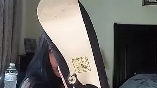 Foot Worship - Watch Me Rub Cream All Over My Sexy Small Feet.