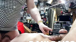 Ballbusting Quickie Before a Hot Sex Tape Getting Railed for Payback