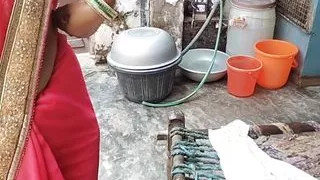 The village's lovely sister-in-law got dressed up and went to her sister's engagement. As soon as she came home