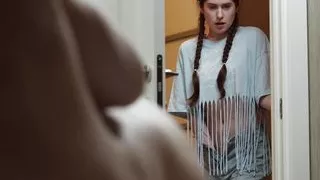 Family things (part 1): Steamy Escape with Boyfriend While Step-sis Watches