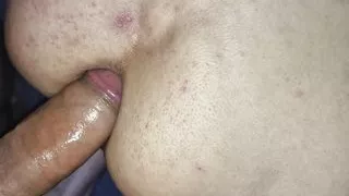 Rude stepfather fucked me without a condom with a big dick on cum!