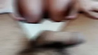 POV: Slut sucking his dick for cum. - full video teaser