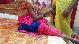First time wife sharing with baba desi sex video