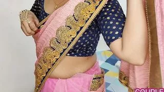 Komal called her husband to pin and secretly came #NAME? brother-in-law and grabbed the waist