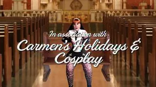 Granny Nun Mary Carmen's Heretical Suck & Fuck Creampie with Monsignor Michael