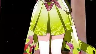 Honkai Impact 3rd Griseo Undress Dance Hentai Mmd 3D Blonde Hair Color Edit Smixix