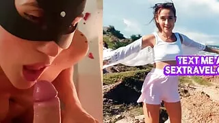 My Romantic Sex of Tourists, Blowjob, Cum on Face, Pissing on Tits, Bath and Fetish