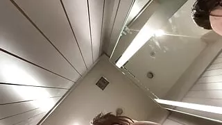 I love taking nudes while trying outfits