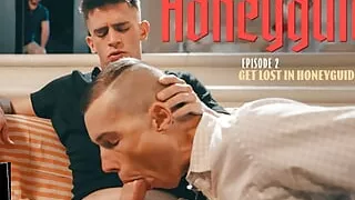 Hoss Kado Sneakily Jerked Off Under Dinner Table, Then Takes Roommates Dick