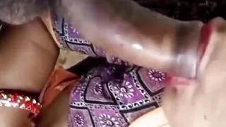 At in-laws House, Step Sister Showed Her Pussy and Sucked Step Brother's Cock