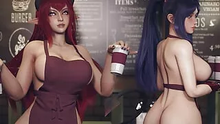 Ryanreos Sexy Busty and Big Booty Girls Addicted to Big Cocks Want Hot Cum in Their Tight Pussy