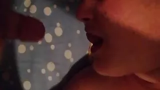 Cumshot on New Year's Eve cumshot all year round