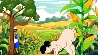 Part 2 - My big ass desi bansuri fucked by a farm labourer very hard