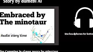 AUDIO ONLY: Girl get fucked by mystical minotaur