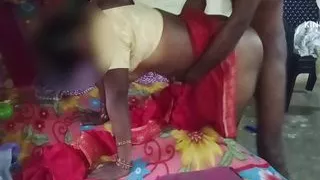Desi Marathi wife doggy style hard fucking big ass