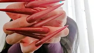 Worship My Divine Stiletto Nails JOI