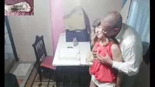 Cuckold Male with Wife Working Overtime