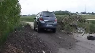 Sexy German slut rides BBC dick in the car