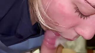 Blowjob Close up,sloppy Lots of Split Pt 2