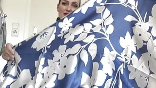 5 New Satin Headscarves for a Casual Outfit