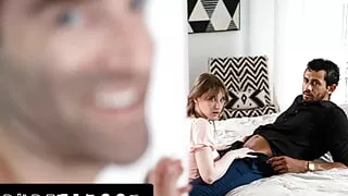 PURE TABOO Creepy Pervert Professor Keeps Showing Up Whenever Melody Marks & Her Boyfriend Have Sex