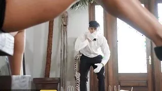 BRAZZERS - Rachel Starr Masturbates In The Car In Front Of Her Chauffeur Then Leads Him In The House For A Proper Fuck