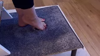 Breathplay with feet part 2 Footworship