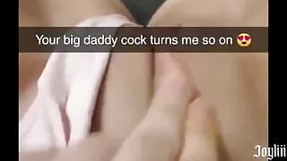 Sexting My Best Friends Dad on Snapchat Until I Cum - Joyliii