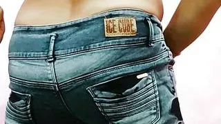 Sister-in-law took off her panties.