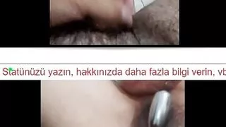 My uncircumcised lover cums