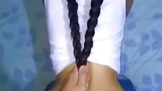 Hard Anal Breaks My Whore's Ass and Cum Drips From Her Anus