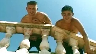 Tempting French stepmom enjoys anal sex with 3 younger dudes