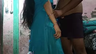 Suddenly the husband came to duty and became the mood and left the wife