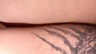 Homemade creampie in a beautiful pussy