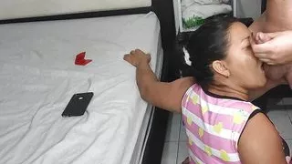 My Little Stepnephew Makes Me Suck When My Husband Is Not There