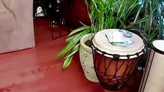 The Blonde Dirty Talks to the Guy While He Drills Her Cunt in Various Positions