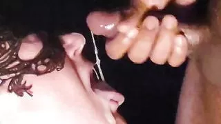 We met at the Beetlejuice movie I drove her home and got that throat she got a facial