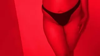 Part 1 Rich cheating desi bhabhi hotwife  teasing and dancing in black lingerie