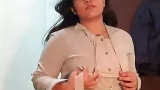 Slutty Asian strip tease